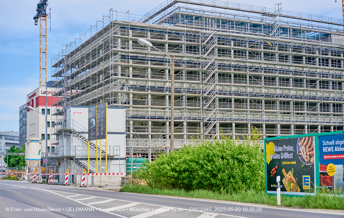 20.05.2023 - REVO Boardinghaus und Hochgarage in Neuperlach